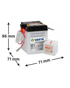VARTA  004 014 001 - 6V 4Ah (Motorcykelbatteri)
