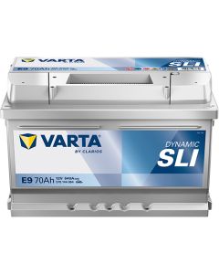 Varta E9 - 12V 70Ah (Bilbatteri)