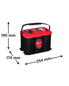 Optima Redtop 12V 50Ah (803-251)