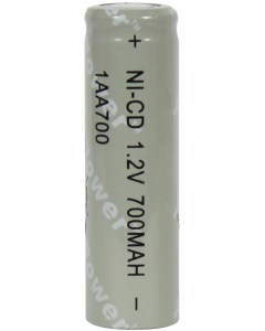 Yuasa AA batteri 1.2V 700mAh Ni-Cd (1 Stk.)