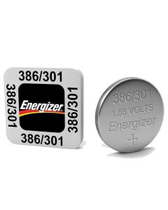 Energizer Sølvoxid 386 / 301 Batteri (1 Stk. Pakning)