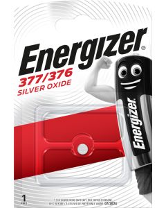 Energizer Sølvoxid 377 / 376 Batteri (1 Stk. Pakning)