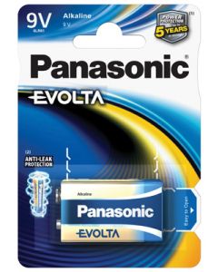 Panasonic Evolta 9V Batteri 6LR61EGE 1 Stk.
