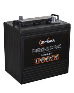 Yuasa Pro-Spec DCB105-6 6V 225Ah Deep Cycle Batteri - DT (Dual Terminal)