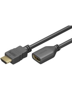 High Speed HDMI™ forlængerkabel med Ethernet 0,5m