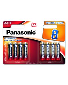 Panasonic Pro Power AA Batterier 8 Stk. Blister