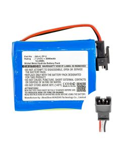 Tivoli Audio batteri til bl.a. Tivoli Pal bt  - 3 ledninger (Kompatibelt)