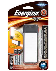 Energizer LED Compact Fusion, 2in1 Lanterne og Lommelygte, inkl. 2 X AAA Alkaline Batterier