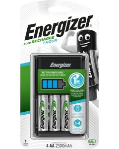 Energizer Battery Charger EU Inkl. 4 x AA 2300mAh Energizer Batterier