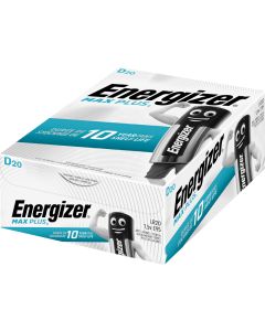 Energizer Max Plus D/E95 (20 Stk. pakning)