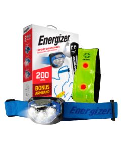 Energizer LED Sport Pandelygte 200 lumen inkl. LED Armbånd