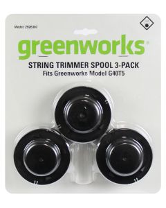Greenworks, trimmer spole, 3 stk, til GST4530, GST6030