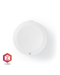 Nedis Smart Klima sensor, Zigbee Batteri Android/IOS Hvid