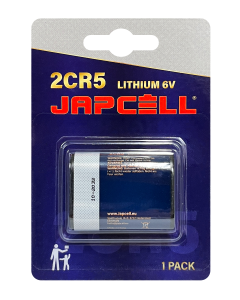 Japcell Lithium 2CR5  Batteri til bl.a. Oras vandhane armatur (1 Stk. Pakning)