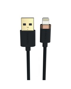 Duracell Kabel USB til Lightning 1m Sort
