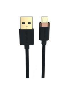 Duracell Kabel USB til Micro USB 1m Sort