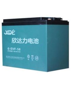 Batteri til kabinescooter 6-EVF-58 12V / 58Ah