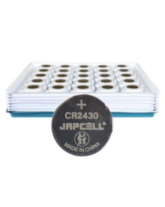 Japcell Lithium CR2430 Batterier - 100 stk. pakning