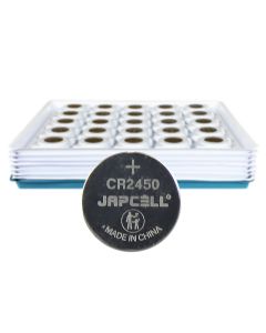 Japcell Lithium CR2450 Batterier - 100 stk. pakning