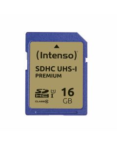 Intenso® 16GB SDHC Hukommelseskort Class 10, UHS-I
