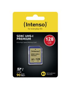 Intenso® 128GB SDHC Hukommelseskort Class 10, UHS-I