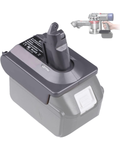 Batteri-adapter fra Makita 18V til Dyson V6