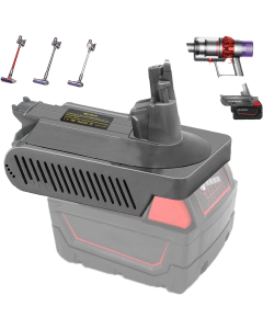 Batteri-adapter fra Milwaukee 18V til Dyson V10