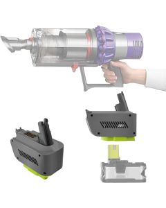 Batteri-adapter fra Ryobi 18V til Dyson V10