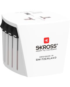 Skross Rejsestik Hele Verden - kompakt model på 5x5 cm