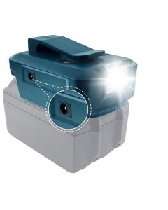 Powerbank adapter til Bosch Grøn serie 18V m/ LED Lys og USB-C