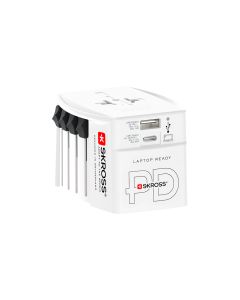 Skross MUV rejsestik Hele Verden + USB PD 65W - incl. USB-C kabel