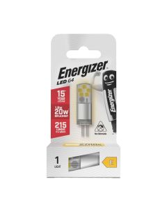 Energizer LED pære G4  1,8W 215 Lumen Varm hvid (2700K)