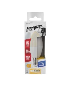 Energizer LED pære E14 7,3W 806 Lumen 2700K (60W) - Dæmpbar