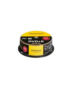 Intenso® DVD+R 8,5GB 8x Speed, Double layer - 25 stk. På spindel