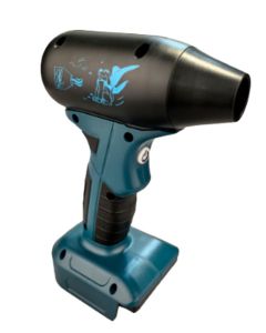Blæser / støvblæser kompatibel med Makita 18v Batteri