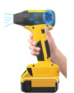 Blæser / støvblæser kompatibel med Dewalt 18/20V Lithium Batteri
