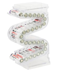 Batteriholder til 26 stykker AAA batterier