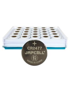 Japcell CR2477 knapcelle lithium batterier - 100 stk. - industripakning