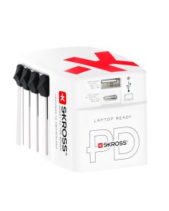 Skross rejsestik Hele Verden til 65W PD 