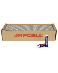 Japcell AAA / LR03 Industrial Pro alkaline batterier - 200 stk. pakning