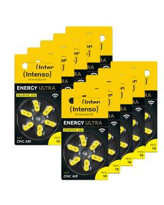 Intenso Str. 10 (A10) høreapparatbatterier – 60 stk.