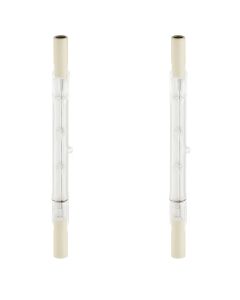 Energizer R7s Halogenrør 118mm, 120W (2250lm), 2900K, Varm hvid, Dæmpbar, 2 stk.