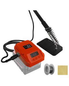 Trådløs loddestation 35W - passer til Worx 18V batteri (4-pin)