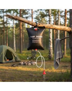 Campingbruser, opvarmes af solen, 20 l