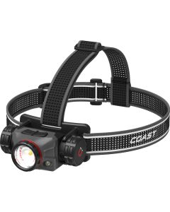 Coast XPH40R genopladelig pandelampe, magnet, farver & stemmestyring 3000 lumen