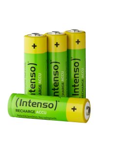 Intenso AA/HR6 genopladelige batterier 2600 mAh - 4 stk.