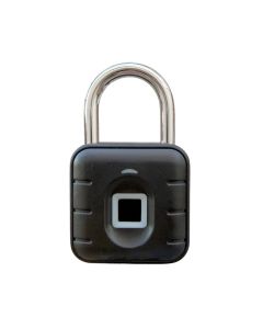 Hængelås med fingeraftryk
