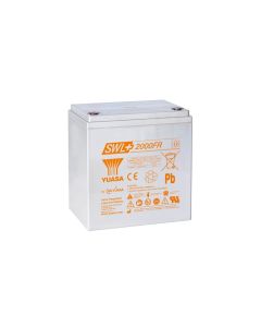 Yuasa SWL+2000-12FR Blybatteri (Flammehæmmende kasse)