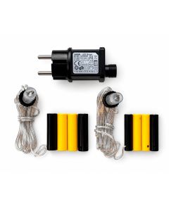 AA+AAA batteriadapter - erstat AA og AAA med strøm