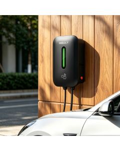 Type 2 Ladeboks til elbil - 16A - 11kW - 5m - 2x RFID